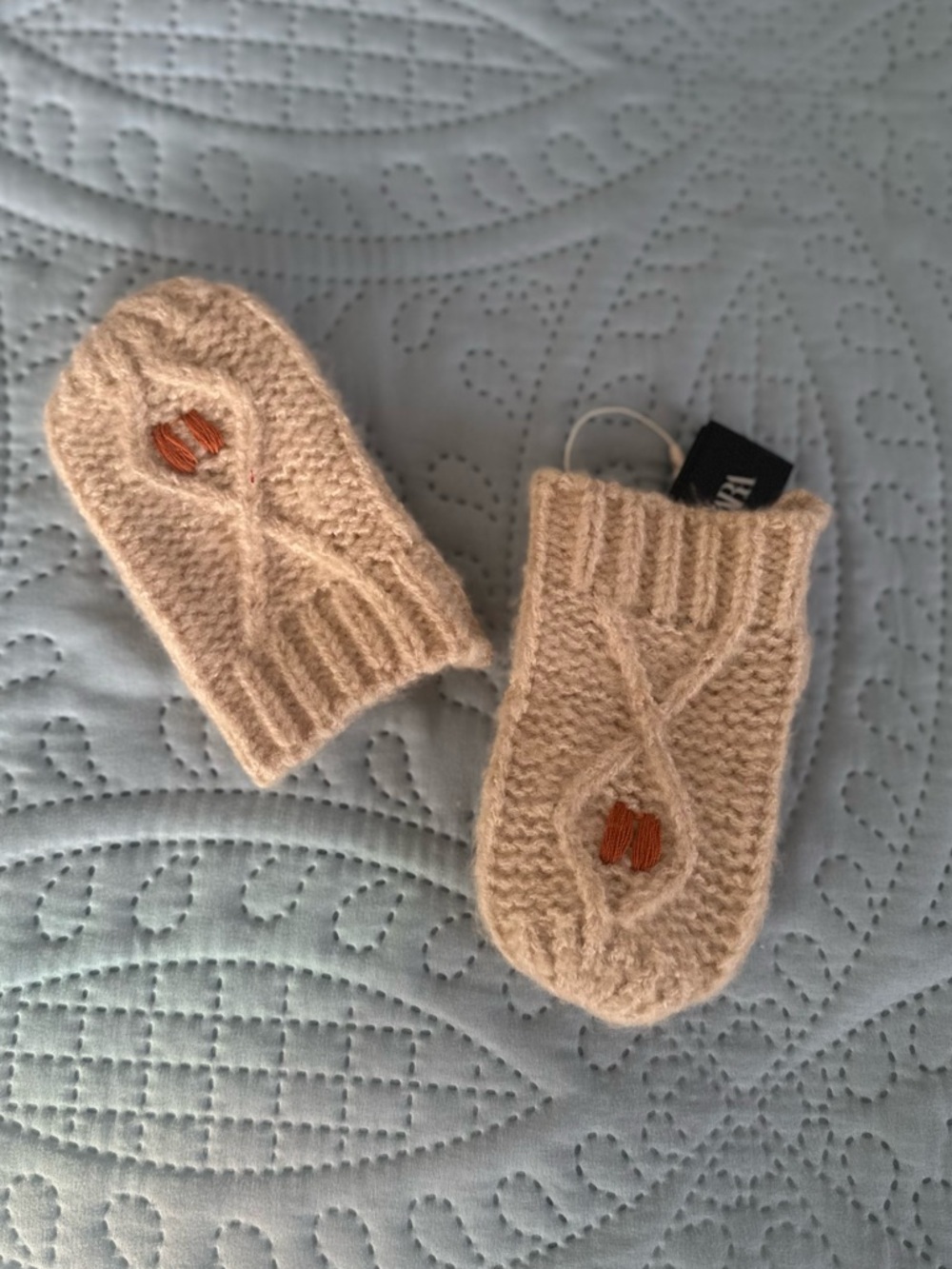 Zara Knit Mittens
